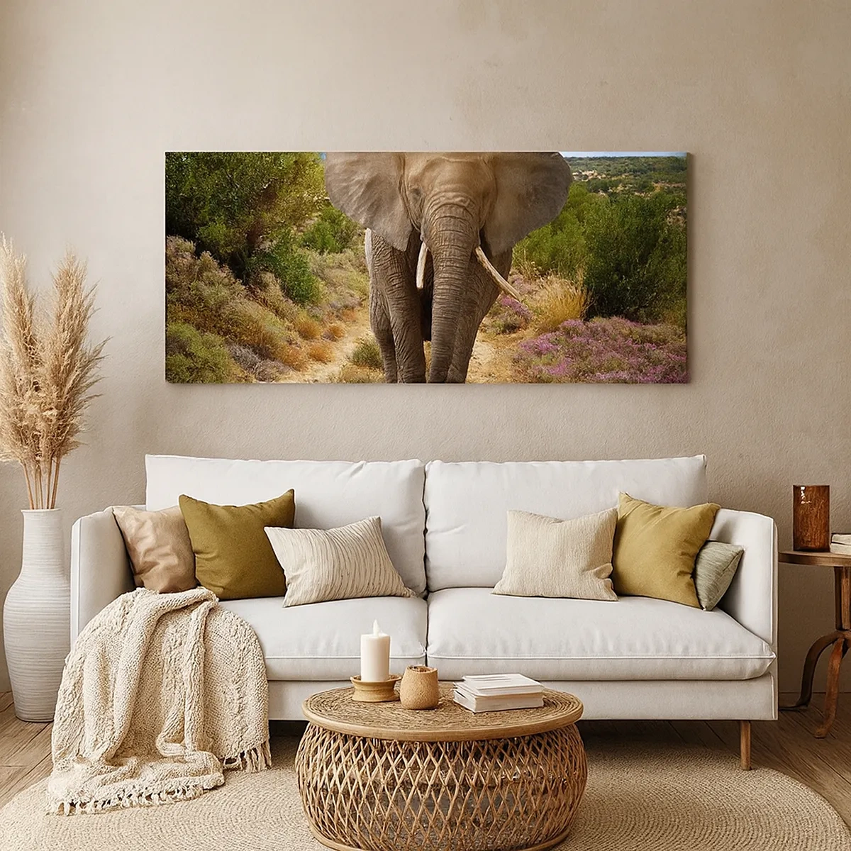 Tablou pe pânză - Iată cum arăta Edenul - 30x30 cm