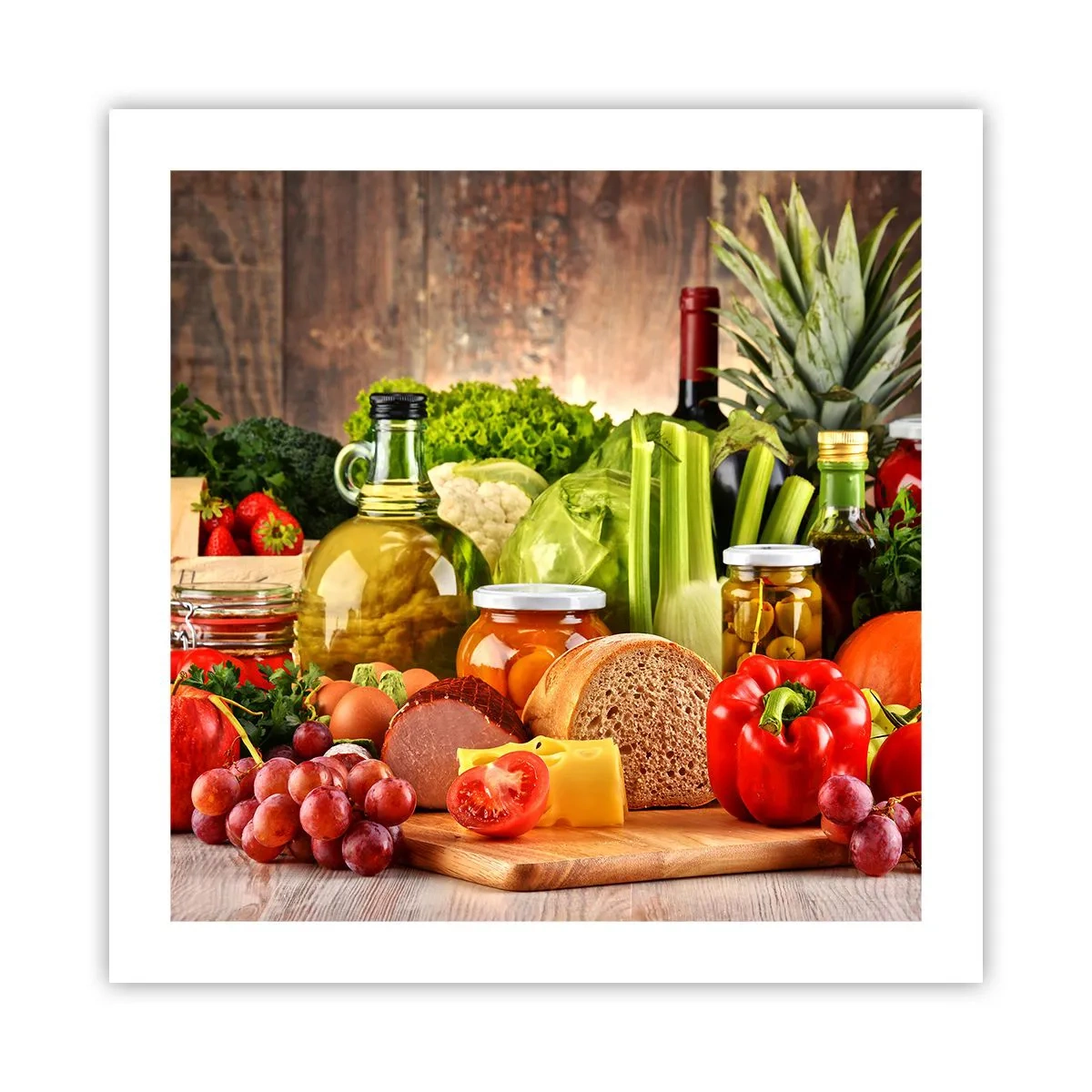Poster - Afumate, prăjite, marinate - 50x50 cm