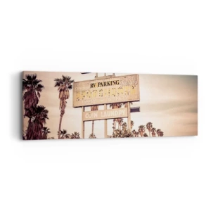 Tablou pe pânză - Timpul s-a oprit aici - 90x30 cm