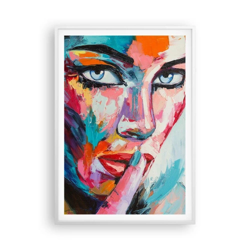 Poster în ramă albă - Primul nostru secret - 70x100 cm