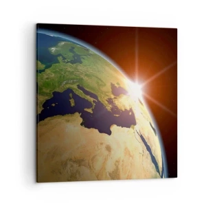 Tablou pe pânză - Răsărit de soare - 50x50 cm