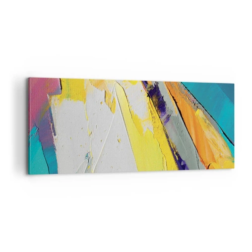 Tablou pe pânză - Anatomia luminii - 100x40 cm