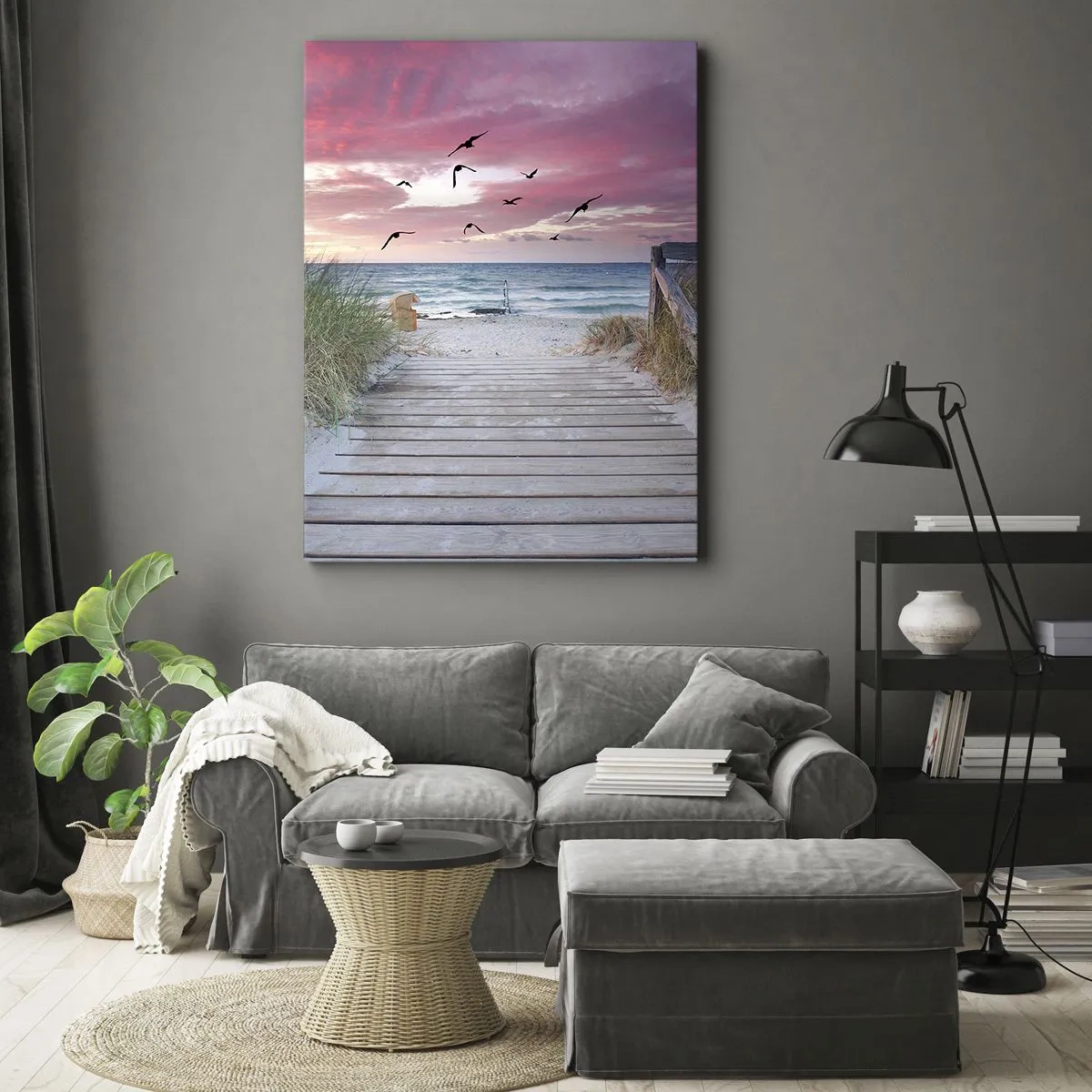 Tablou pe pânză - Impresie baltică - 50x70 cm