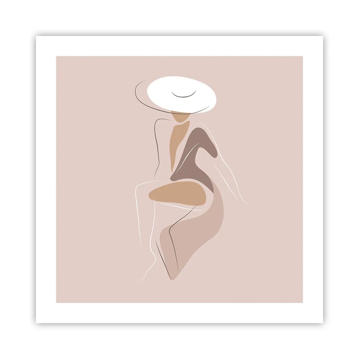 Poster - O doamnă adevărată - 50x50 cm