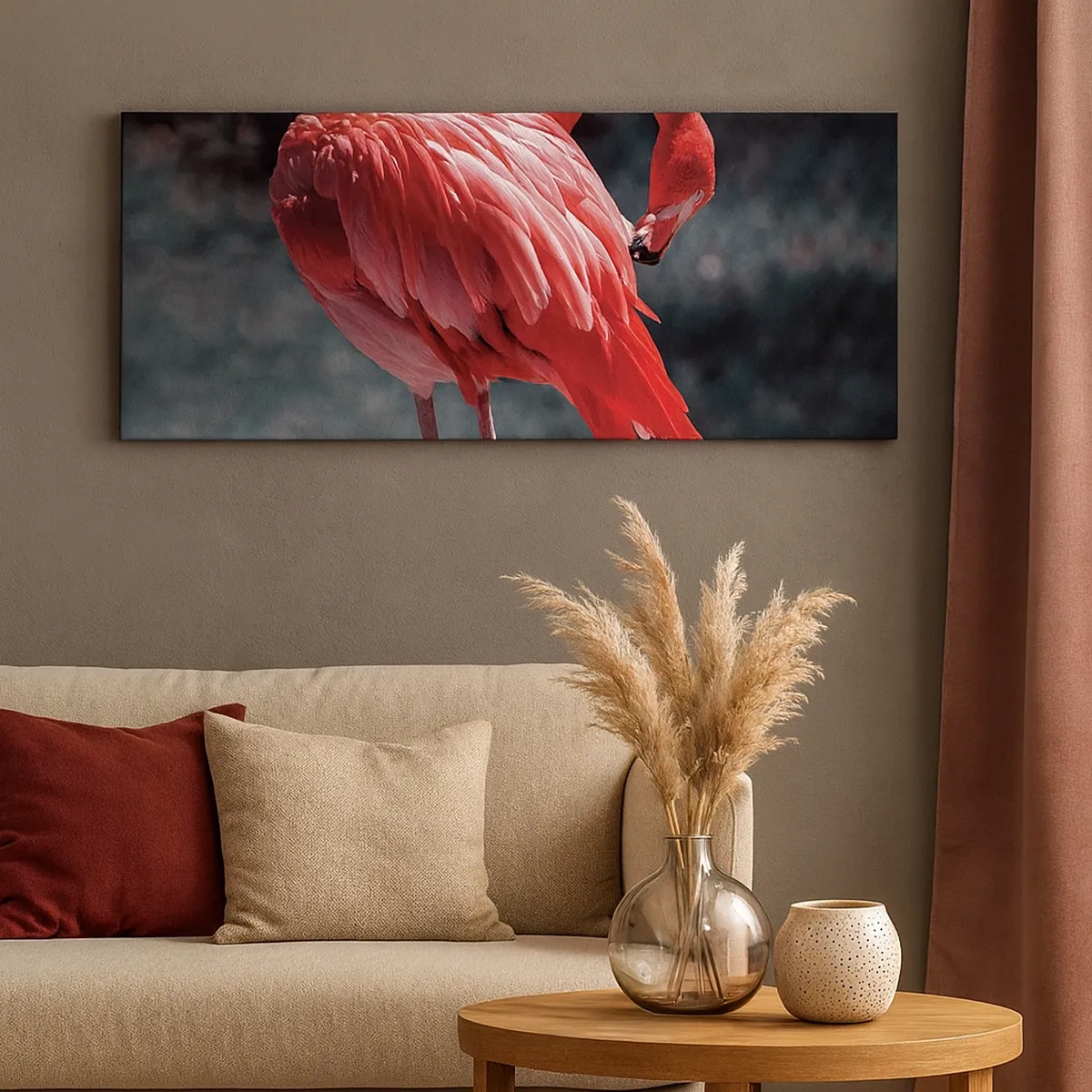 Tablou pe pânză - Poemul purpuriu al naturii - 30x30 cm