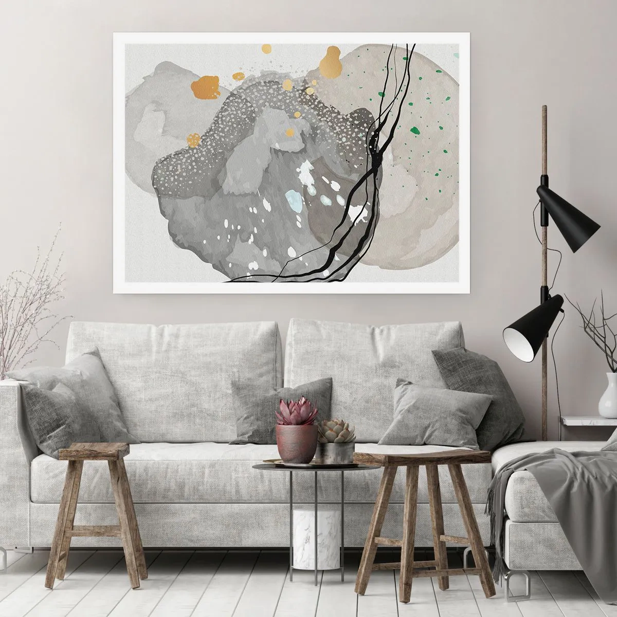 Poster - Compoziție organică - 91x61 cm