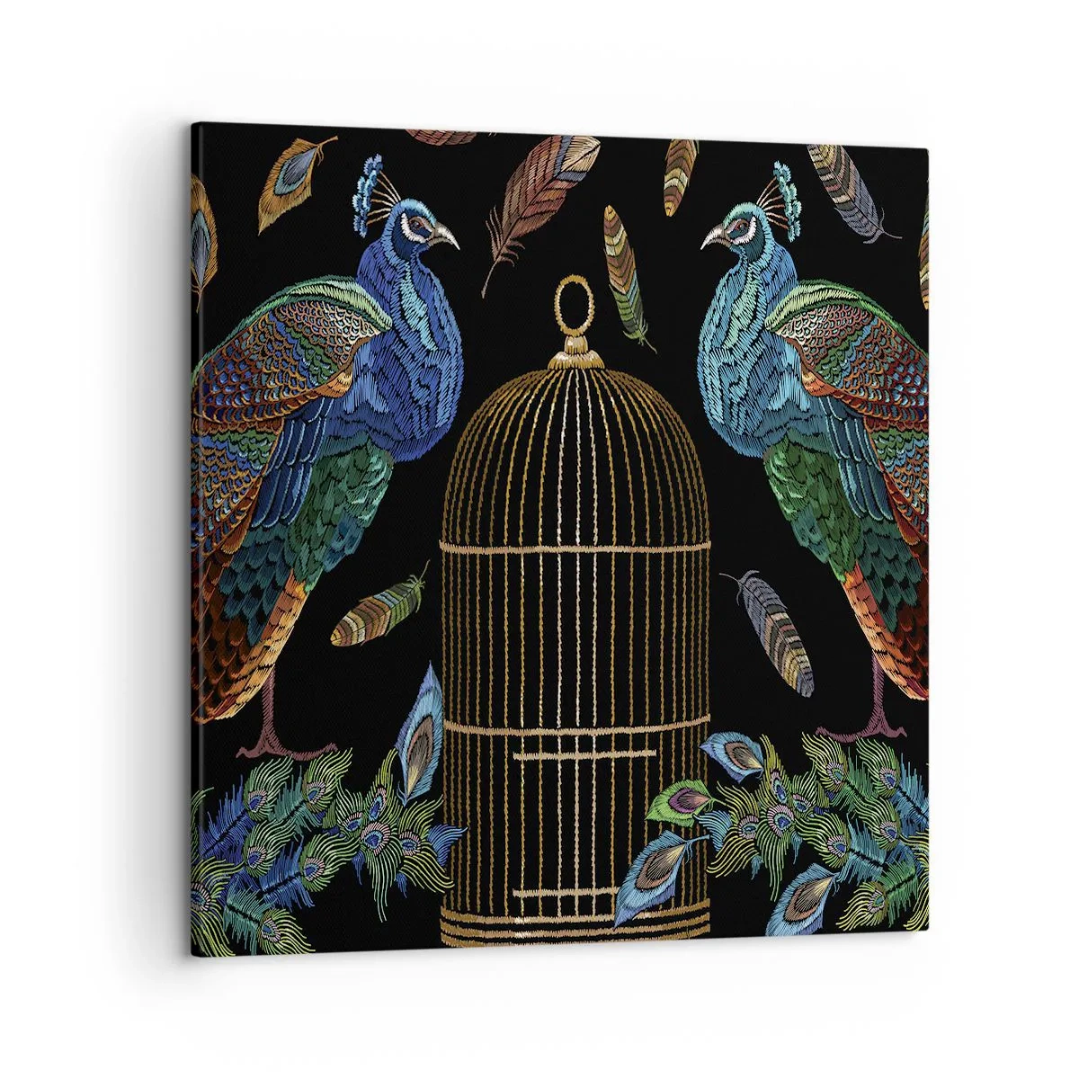 Tablou pe pânză - În veșmânt regal - 50x50 cm