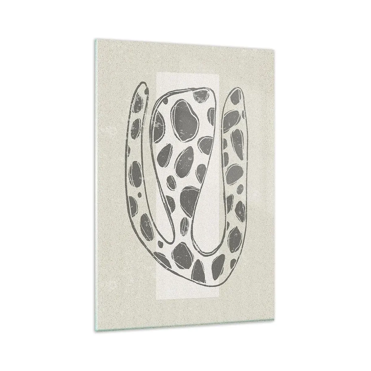 Tablou pe sticlă - O creatură bizară - 80x120 cm