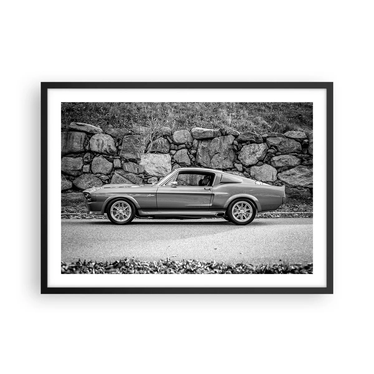 Poster în ramă neagră - Legenda anilor '60. - 70x50 cm