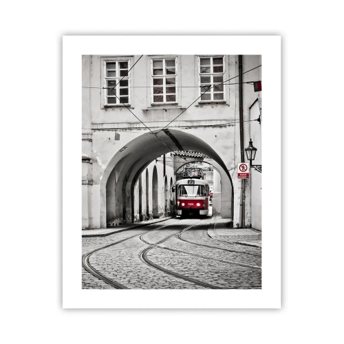 Poster - Printr-un labirint urban - 40x50 cm