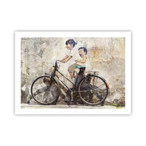 Poster - Adevărat sau fals? - 70x50 cm