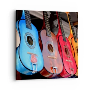 Tablou pe pânză - Vibrații latino - 30x30 cm