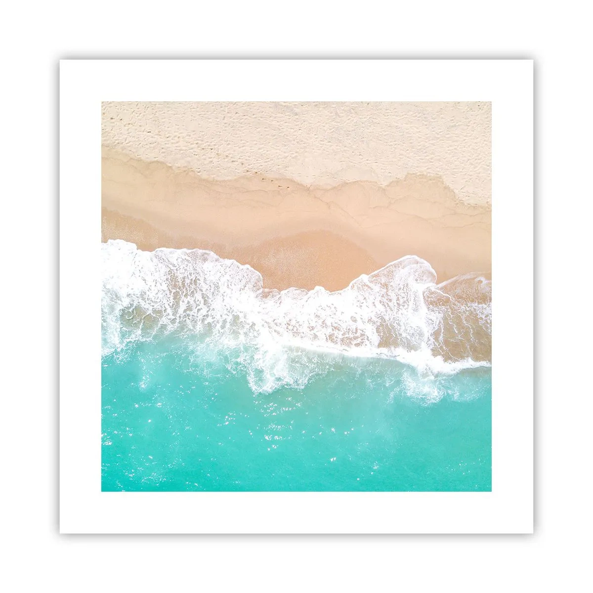 Poster - Atingere mângâietoare - 40x40 cm