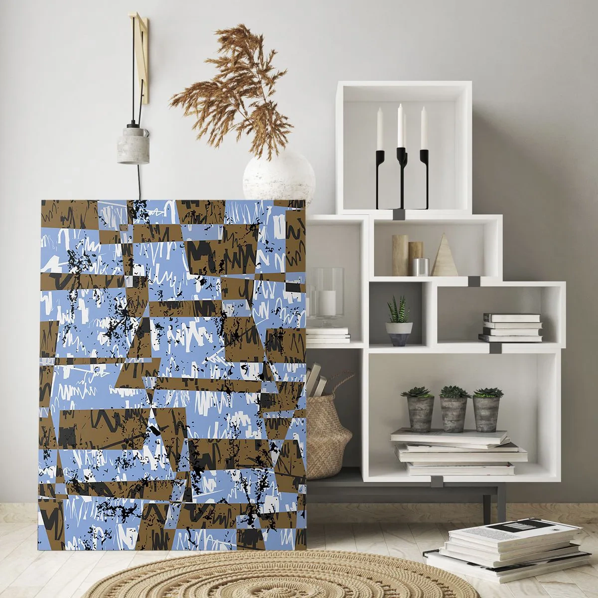 Tablou pe sticlă - Decupaj aparte - 70x100 cm