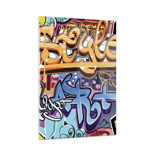 Tablou pe sticlă - Picturi murale, picturi murale... - 50x70 cm