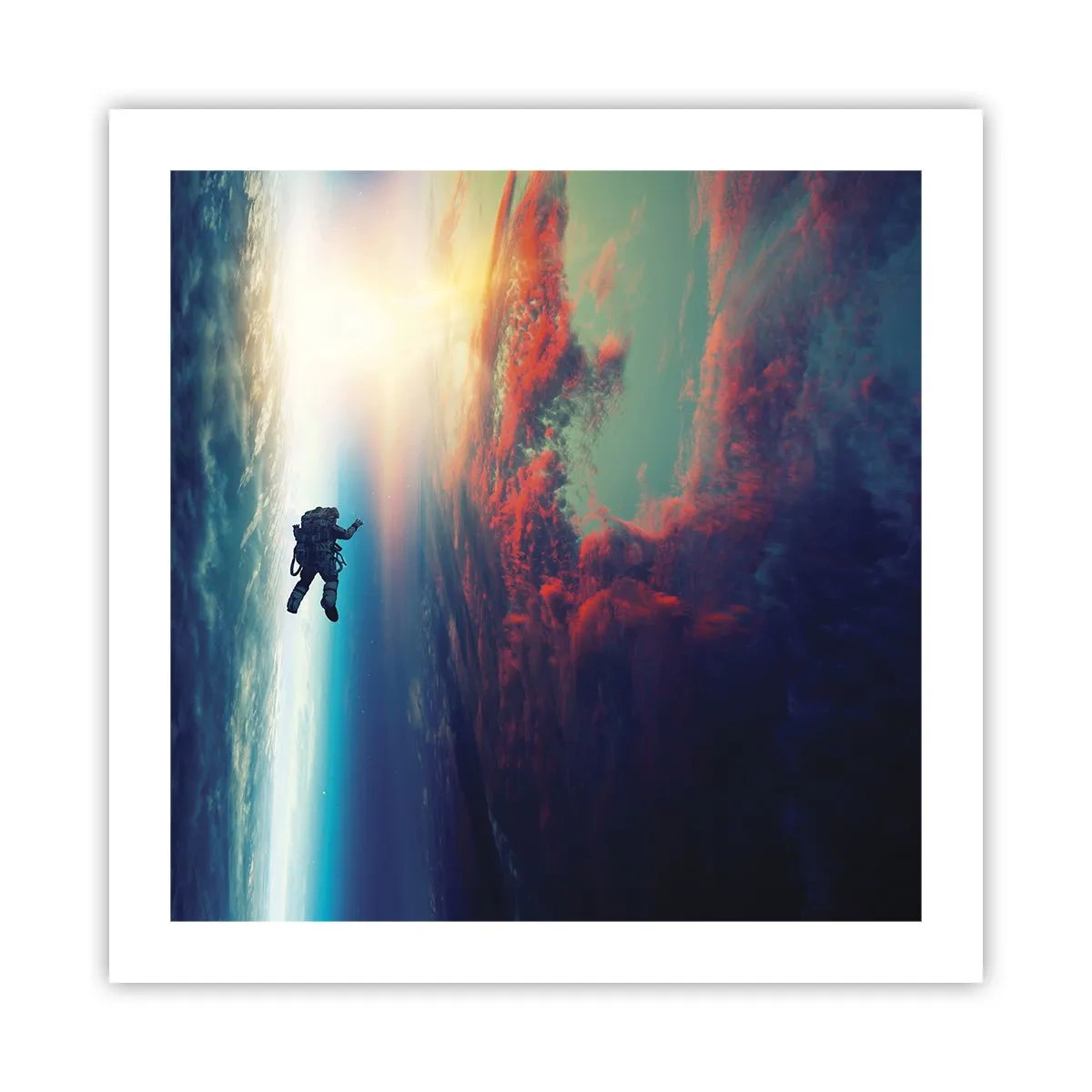 Poster - Provocând universul - 50x50 cm