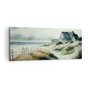 Tablou pe pânză - Departe de agitație - 100x40 cm