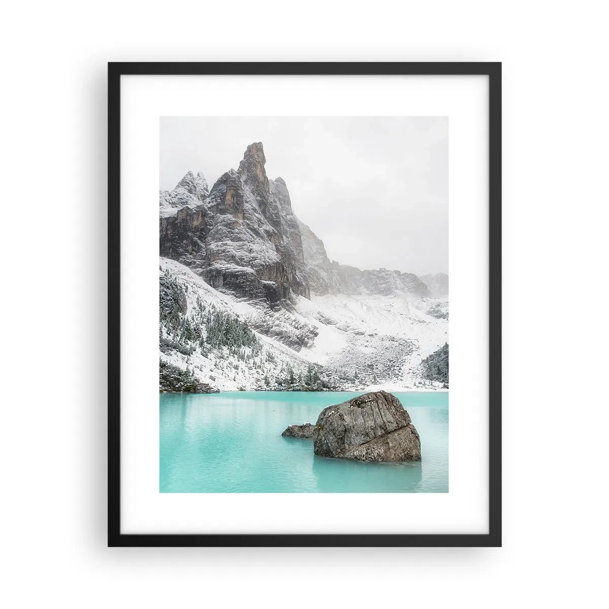 Poster în ramă neagră - De veghe - 40x50 cm