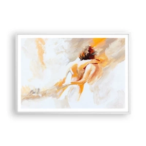 Poster în ramă albă - În cerul proximității - 100x70 cm