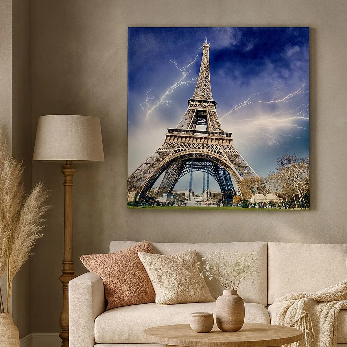 Tablou pe pânză - Stăpânul furtunilor - 30x30 cm