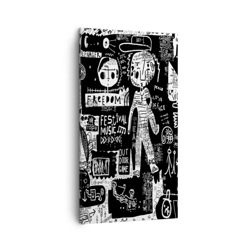 Tablou pe pânză - Tinerețea duhovnicească a legii și a bucuriei - 45x80 cm