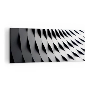 Tablou pe pânză - Pe suprafața valurilor - 100x40 cm