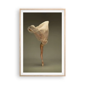 Poster în ramă de stejar deschis - Pe cale să zboare - 61x91 cm