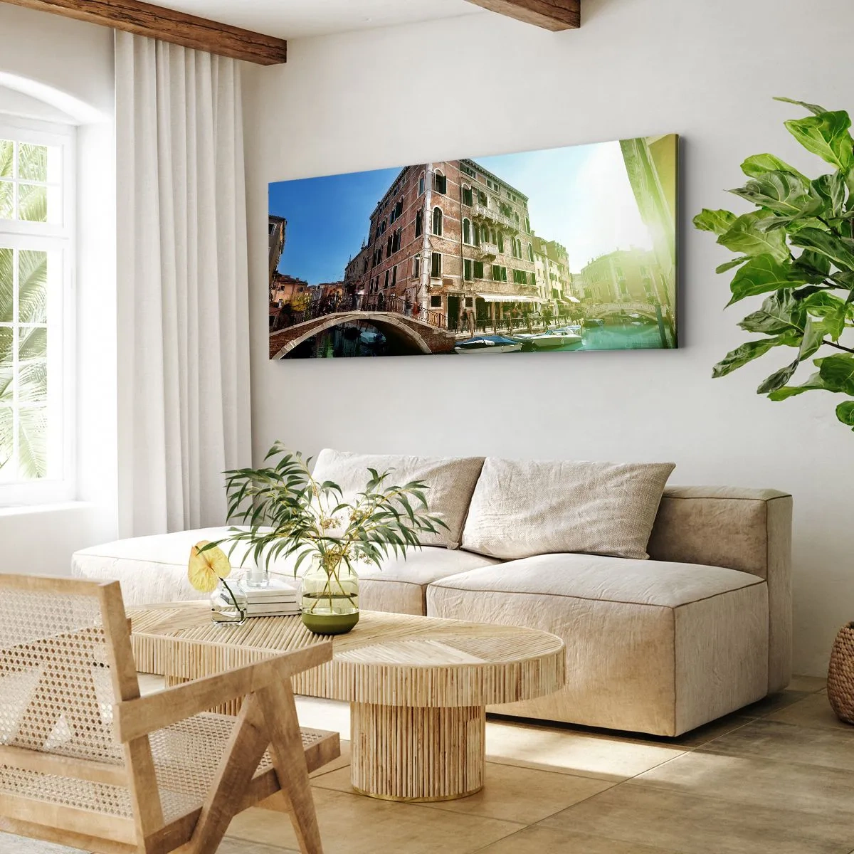 Tablou pe pânză - Veneția - Amore Mio - 90x30 cm