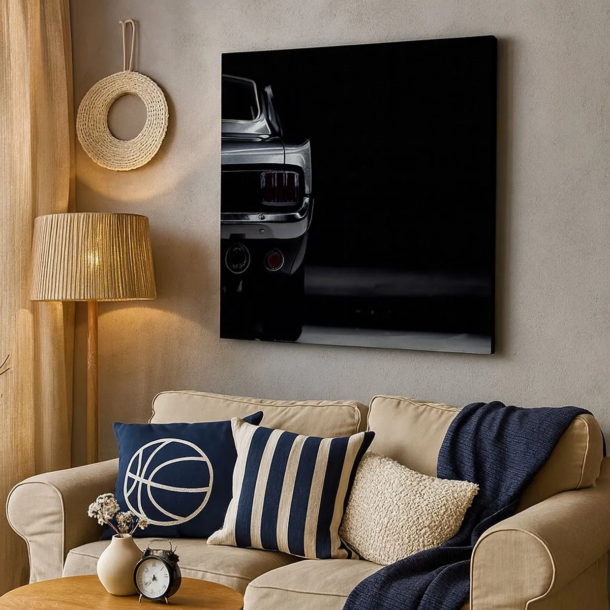 Tablou pe pânză - Farmecul clasicului - 30x30 cm