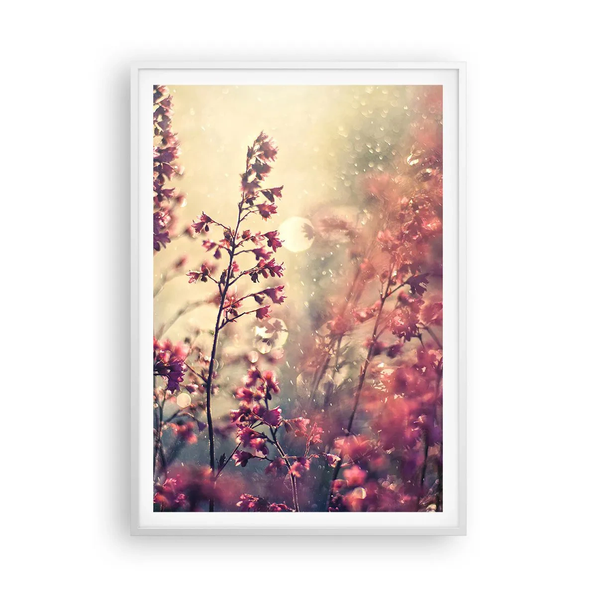 Poster în ramă albă - Grădina secretă - 70x100 cm