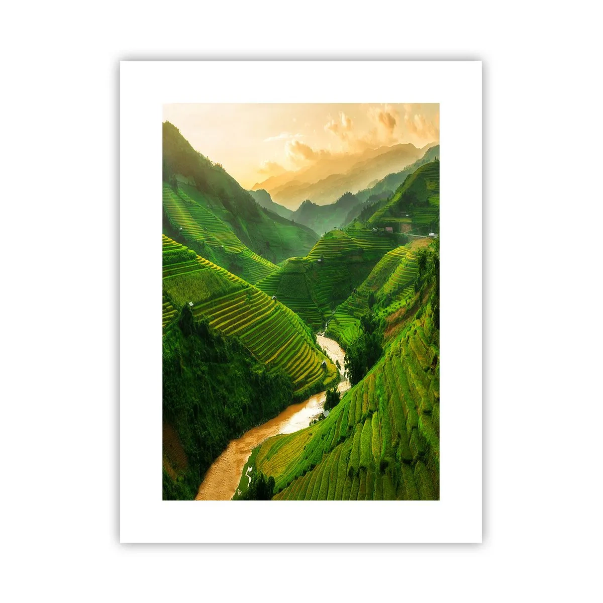 Poster - Valea vietnameză - 30x40 cm