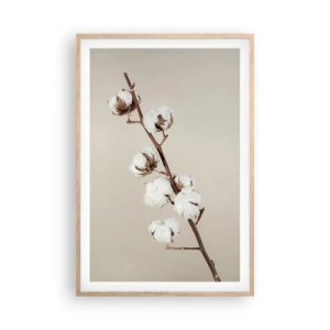 Poster în ramă de stejar deschis - La sursa moliciunii - 61x91 cm