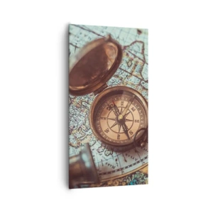 Tablou pe pânză - Pentru aventurierul din tine - 65x120 cm