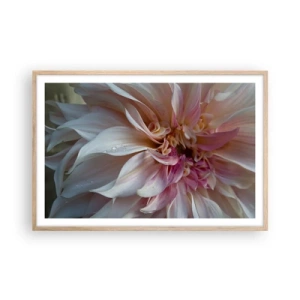 Poster în ramă de stejar deschis - Prospețime înfloritoare - 91x61 cm