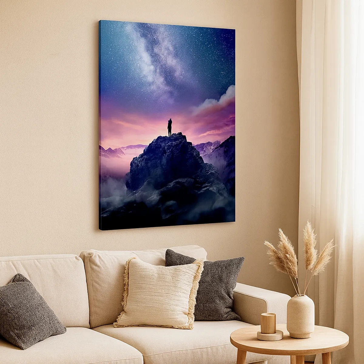 Tablou pe pânză Canvas - Și a simțit viața - 50x70 cm