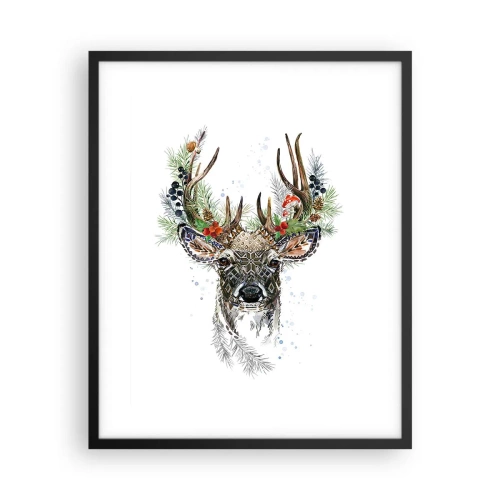 Poster în ramă neagră - În ținută festivă - 40x50 cm