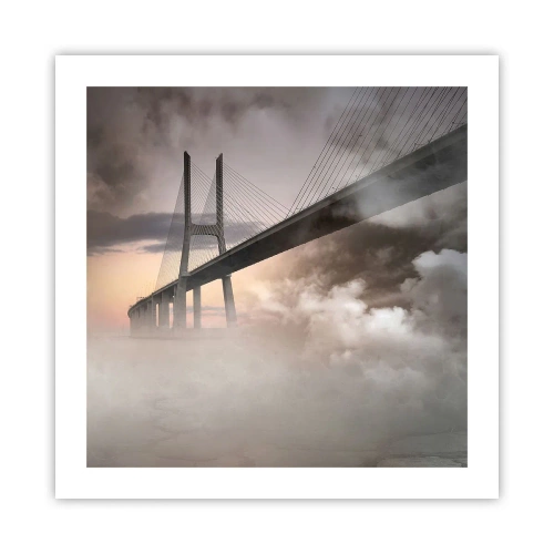 Poster - Lângă un râu care nu există - 50x50 cm