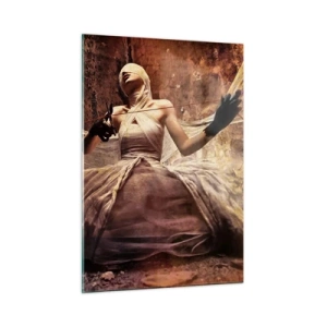 Tablou pe sticlă - Zeița destinului - 50x70 cm