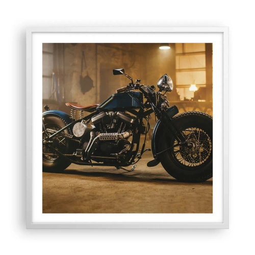 Poster în ramă albă - Pot să fac totul - 60x60 cm