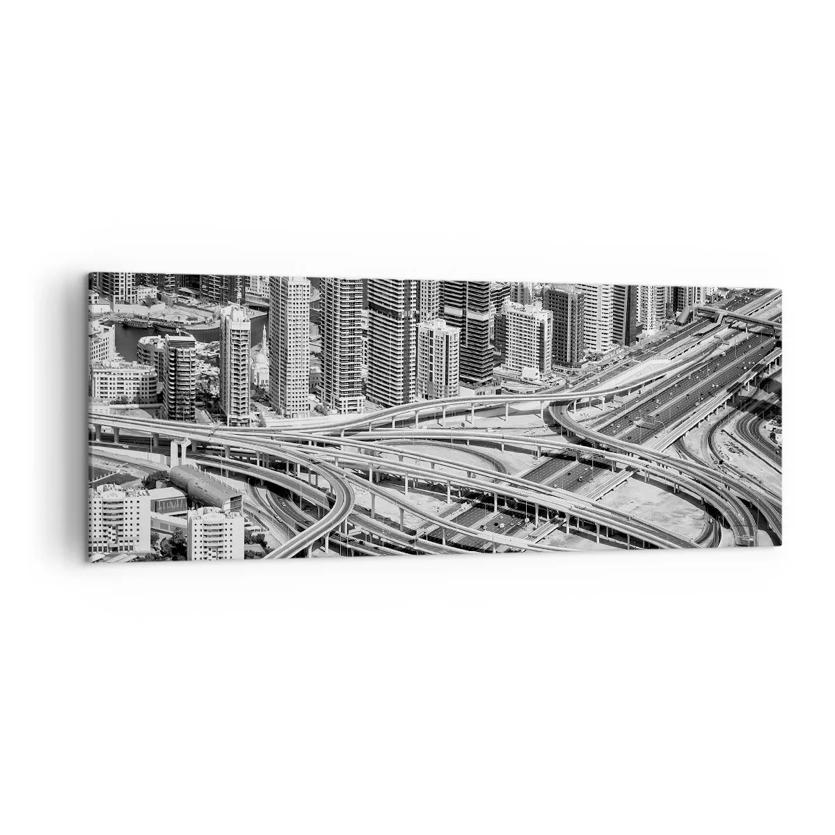 Tablou pe pânză - Dubai - orașul imposibil - 140x50 cm