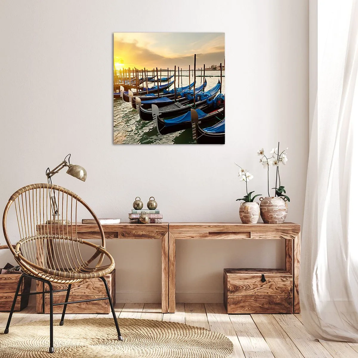 Tablou pe pânză - Înainte de a începe agitația - 50x50 cm