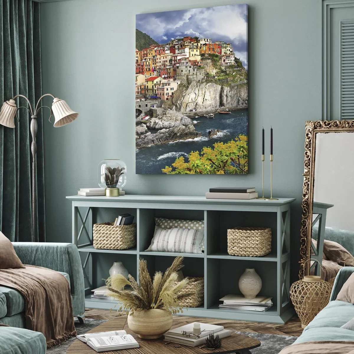 Tablou pe pânză - Îmbrățișați de stânci - 50x70 cm