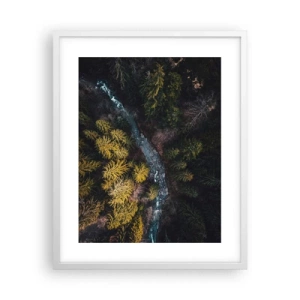 Poster în ramă albă - Rapid și mai rapid - 40x50 cm