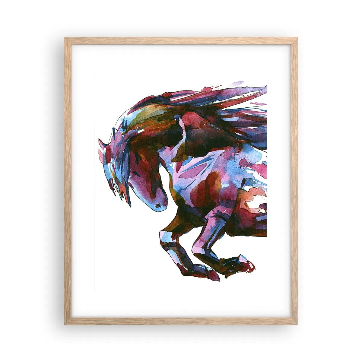 Poster în ramă de stejar deschis - În exaltare - 40x50 cm