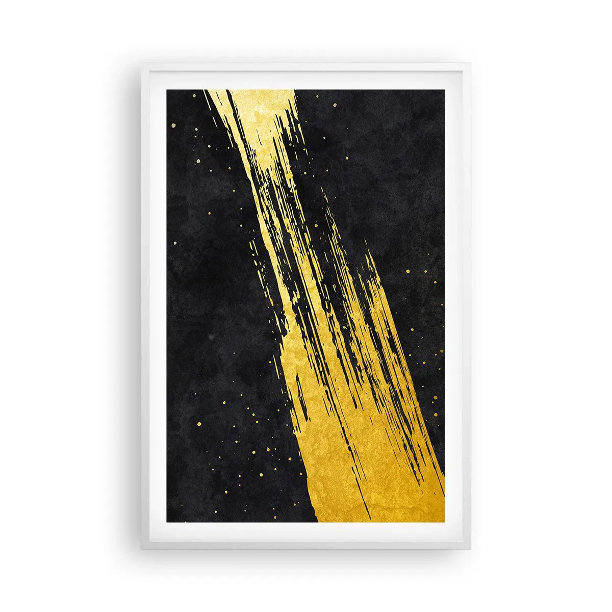 Poster în ramă albă - Salt în hiperspațiu - 61x91 cm