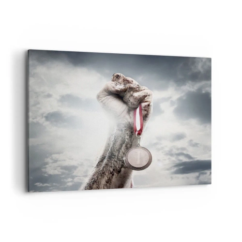 Tablou pe pânză - Per aspera ad astra - 100x70 cm