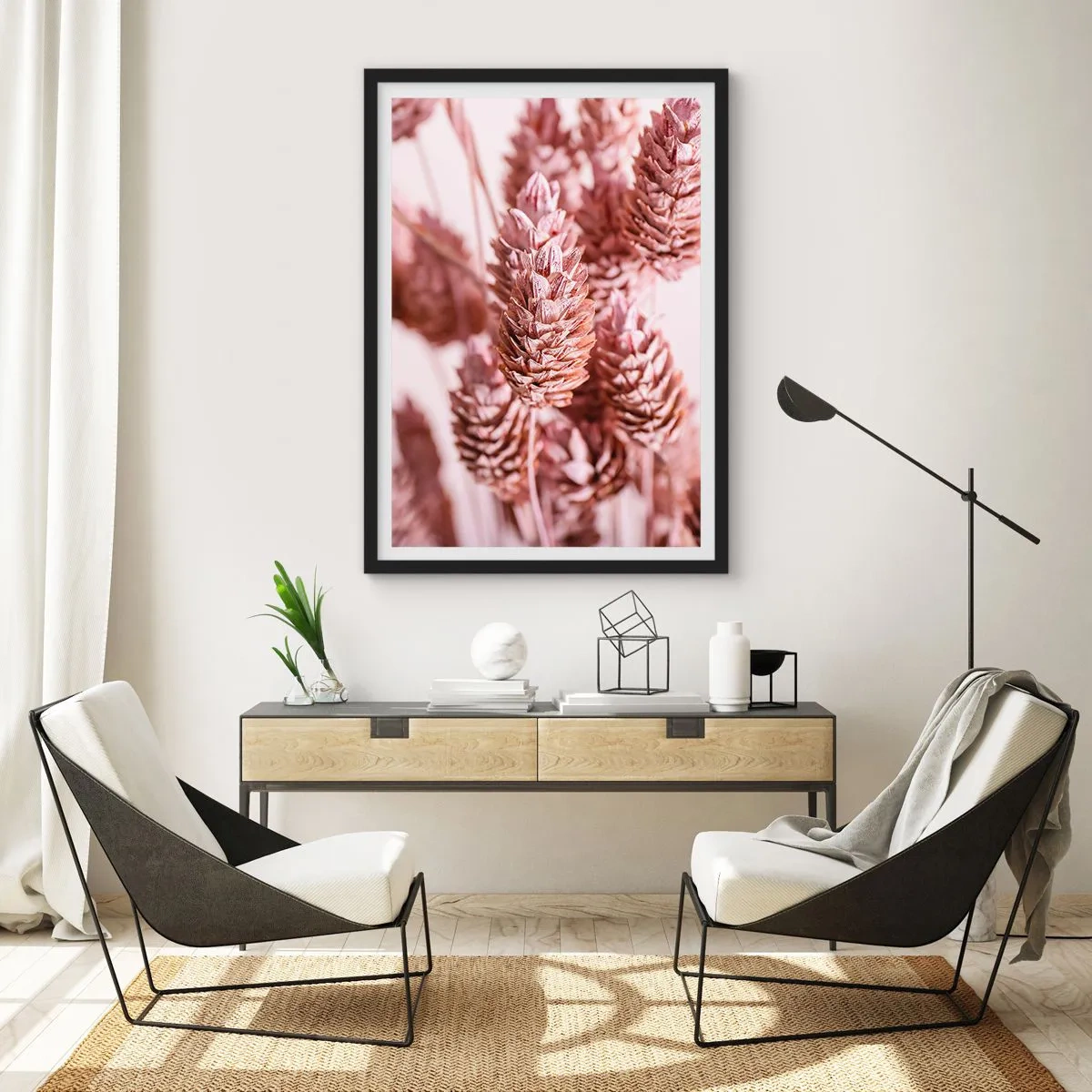 Poster în ramă neagră - Aparent discrete - 61x91 cm
