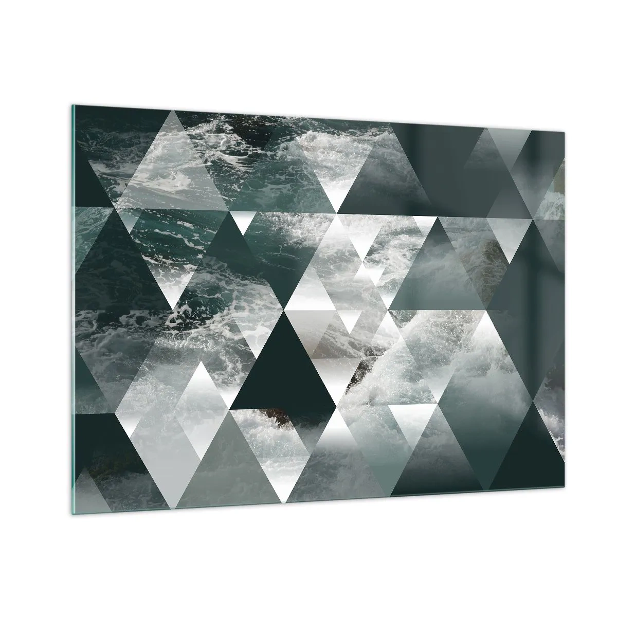 Tablou pe sticlă - O perspectivă de cristal - 100x70 cm