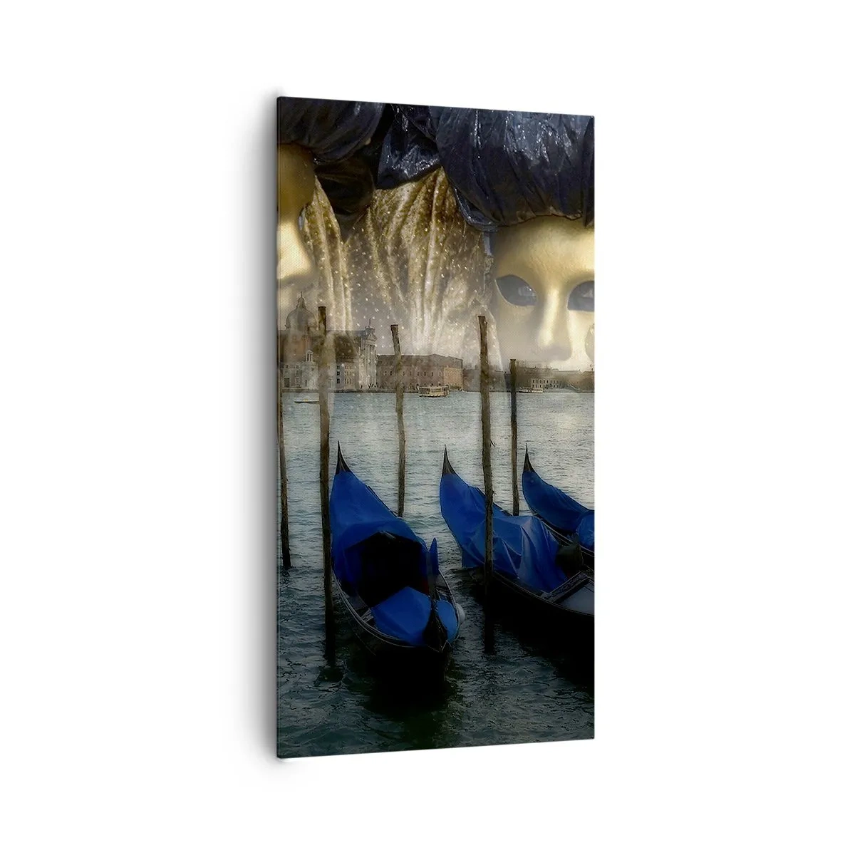 Tablou pe pânză - Să înceapă carnavalul - 65x120 cm