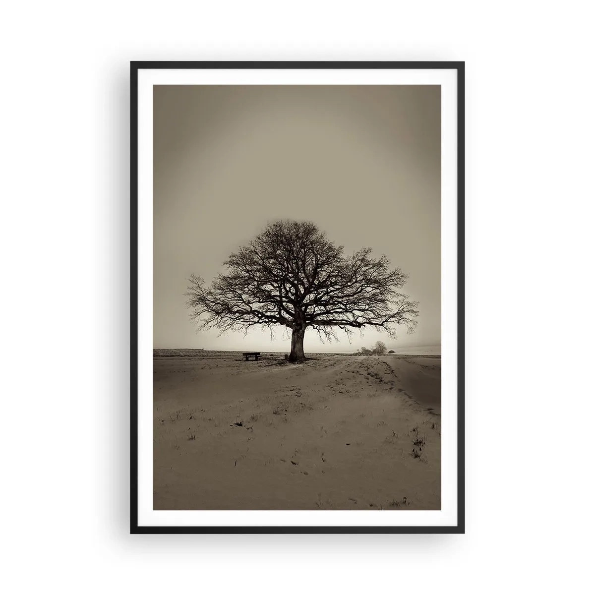 Poster în ramă neagră - De aici până în veșnicie - 70x100 cm